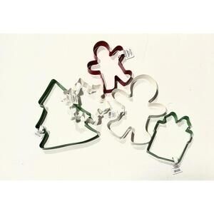 Wondershop At Target Christmas Themed Cookie Cutter Assortment, Set of 5
